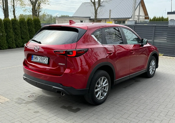 Mazda CX-5 cena 134500 przebieg: 39000, rok produkcji 2022 z Białystok małe 29